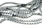 Silver Hematite Heart Gemstone Beads, 6mm, Star